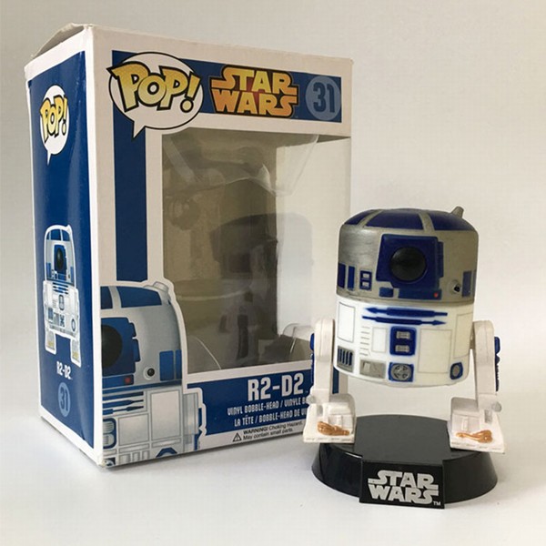 Funko-POP31�������սR2-D2-Q��ҡͷ��װ�����ְ�5������10CM