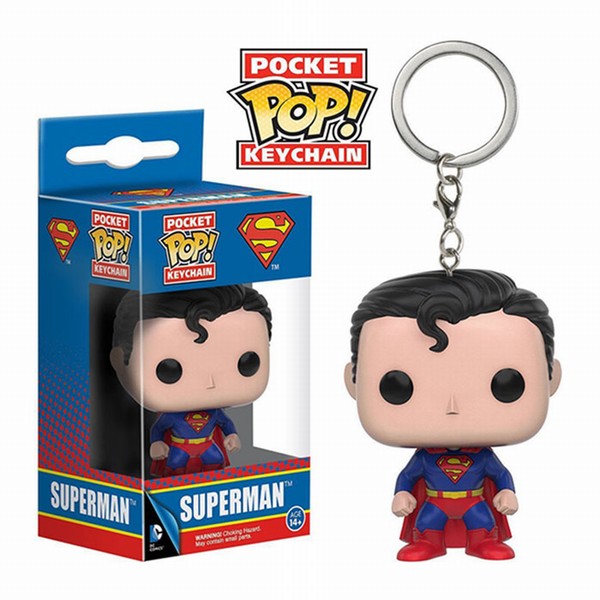 funkoPOP-DCӰܱ߳super-manQ湫Կ׿۹Ҽ4CM
