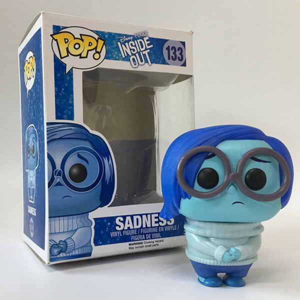 Funko-POP133��ͷ���ع�������Sadness-Q��ҡͷ��װ�����ְ�5������10CM