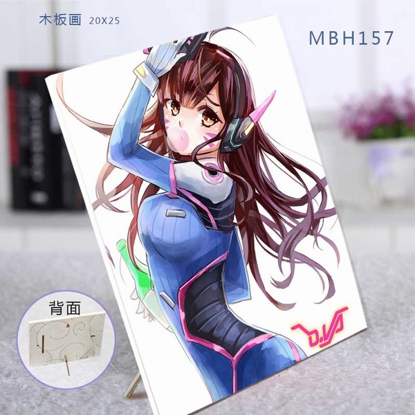 MBH157--ȷϷˮľ廭20X25