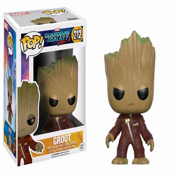 funko pop212#ӻ2˱groot³طŭװְ10CM