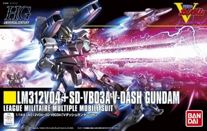 HGUC 188 LM312V04+SD-VB03A V-DASH GUNDAM--1800--194874