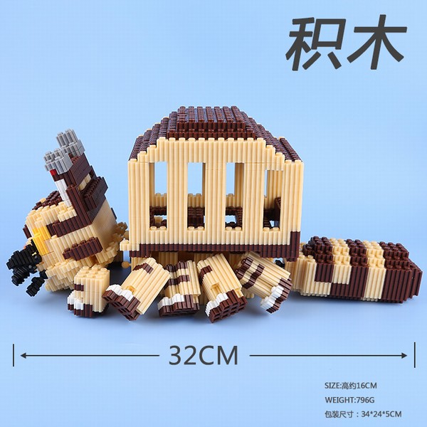 XZ9009-TOTORO���鿥��è��ʿ3330������ľƴװ��װ���г�Լ22.5CM