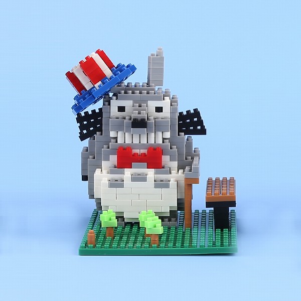 TOTORO���鿥NO��9935��è400������ľƴװ��װ���и�Լ10CM