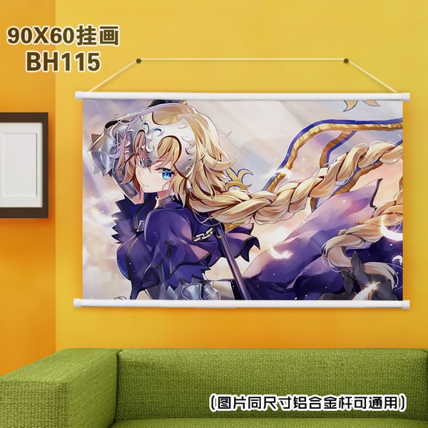 BH115-fate grand order ������ɫ���ϸ˹һ� 90X60CM
