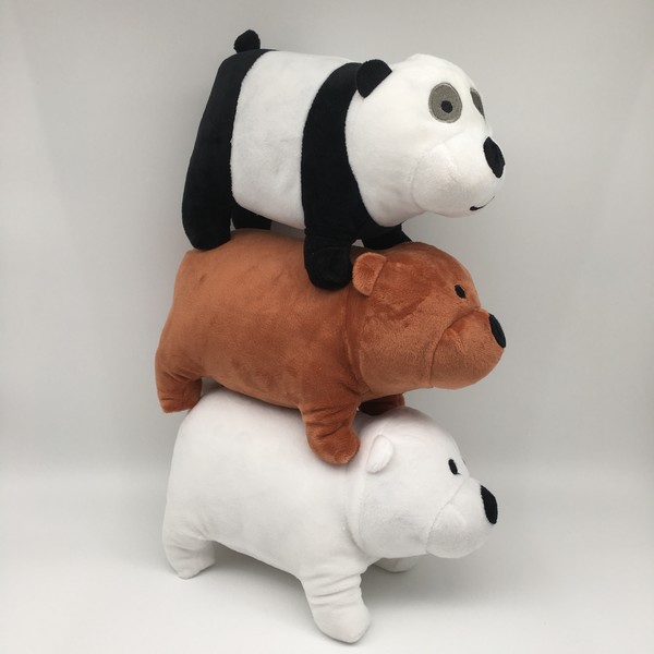 We Bare BearsֻܱèӰܱë߹ 25CM 3һ 350G/3