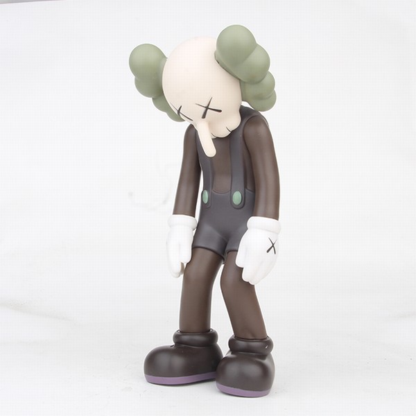 KAWS���� -����ɫ �ְ�ڼ�ģ�� 28CM һ��20��