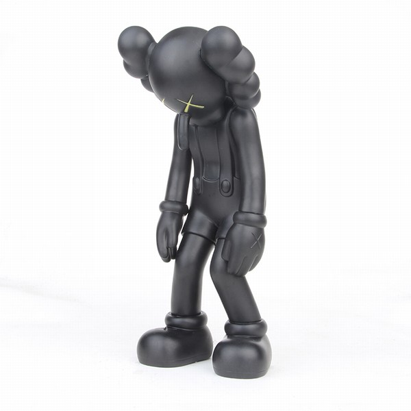 KAWS����-��ɫ �ְ�ڼ�ģ�� 28CM һ��20��