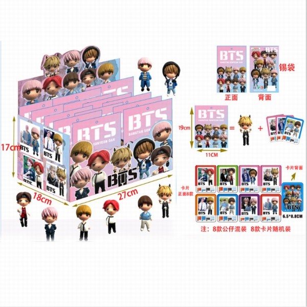 BTS ���������� Q��һ��8��24�� ������װ�ְ�ڼ�ģ�� 1.4KGһ������