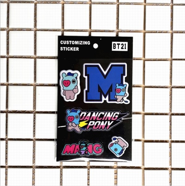 BTS  BT21С ֻ OPPװ10X7.5CM 5G 10