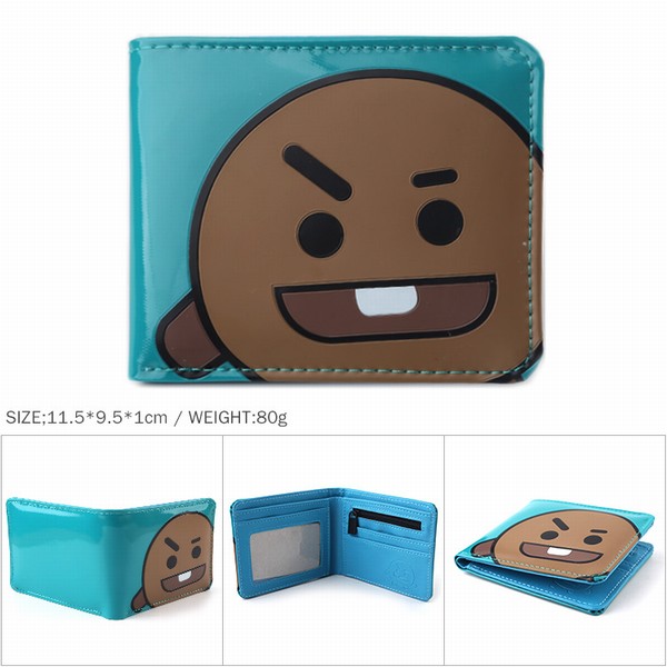 BTS  BT21 ɿƤȫʶ̿ӡǮ 11.5X9.5X1CM 80G
