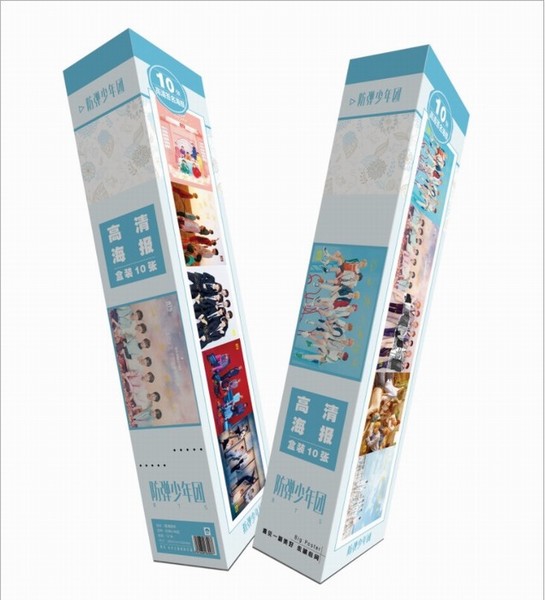 BTS ���������� 10��һ�� ��װ����������� 29X45CM 5������ ��ǰ3��Ԥ��