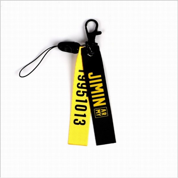 BTS ���������� JIMIN��˫ɫ����Կ�׿۹Ҽ� 10X2CM 5������ ��ǰ3��Ԥ��