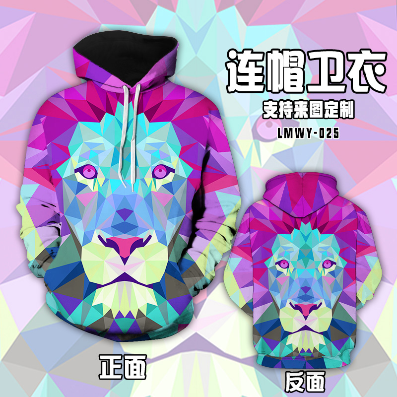 LMWY025ͷȫתӡñͷǰ충S M L XL XXL XXXL