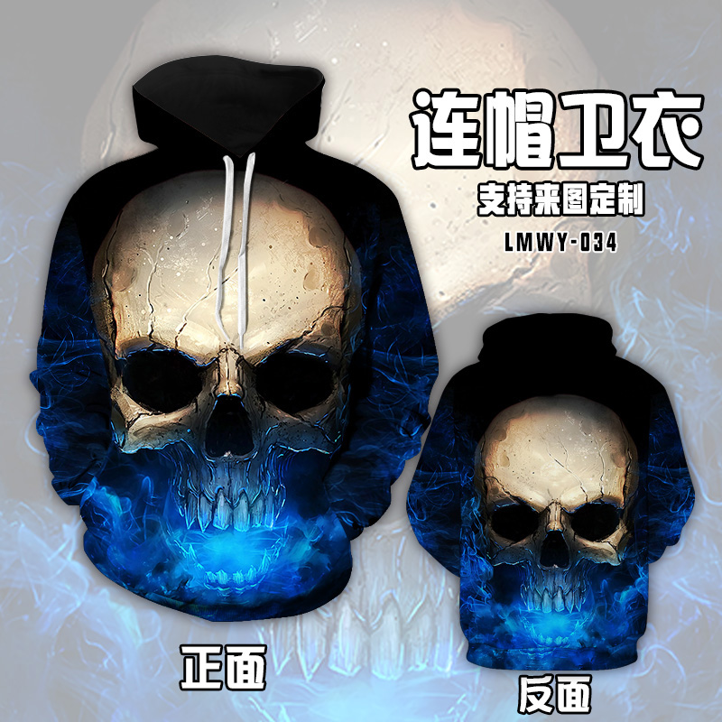 LMWY034ȫתӡñͷǰ충S M L XL XXL XXXL