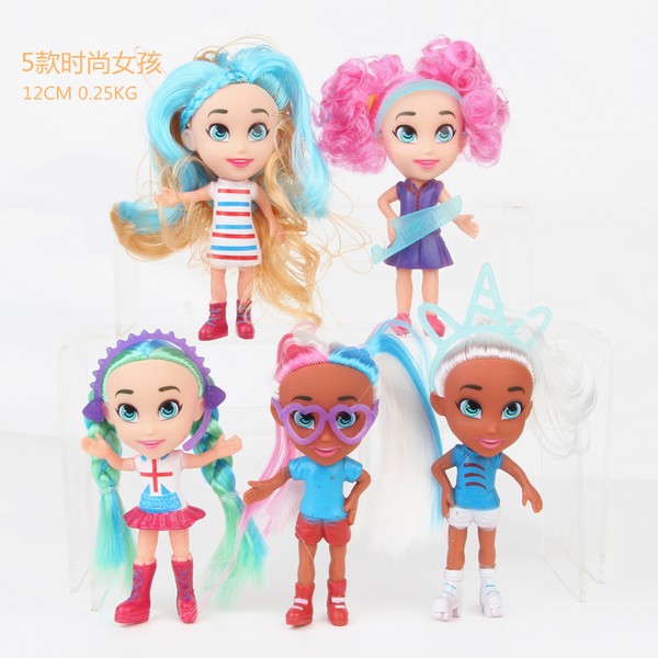 ʱ��Ů�� 5�ͨ���޹��д�װ�ְ�ڼ�ģ��12CM 0.25KG