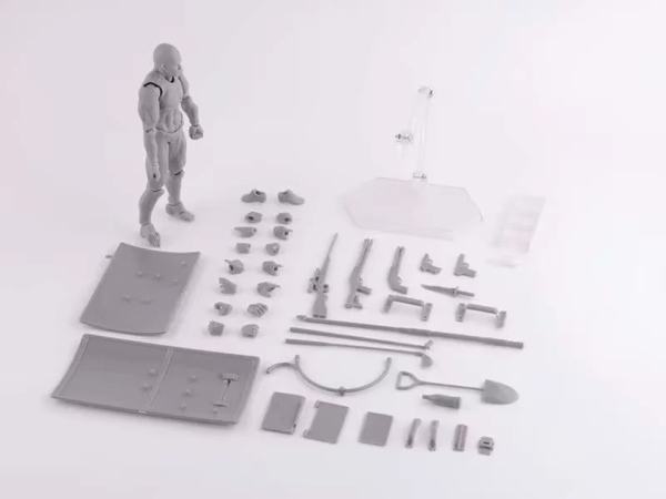 Figma 2.0 ���� �л�ɫ �����������װ ��װ�ְ�ڼ�ģ�� 15CM һ��90��