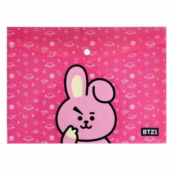 BTS����������BT21С�ð����ļ����ļ��� 5������  32.5X24CM 40G  OPP��������װ