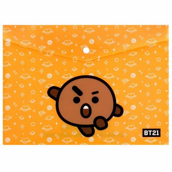 BTS����������BT21���ɰ����ļ����ļ��� 5������  32.5X24CM 40G  OPP��������װ