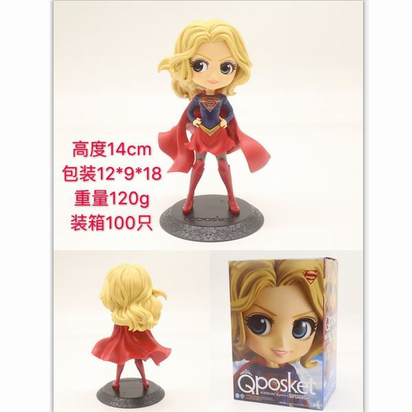 ��������DCŮ�������ɫ��װ�ְ�ڼ�ģ�� 14CM