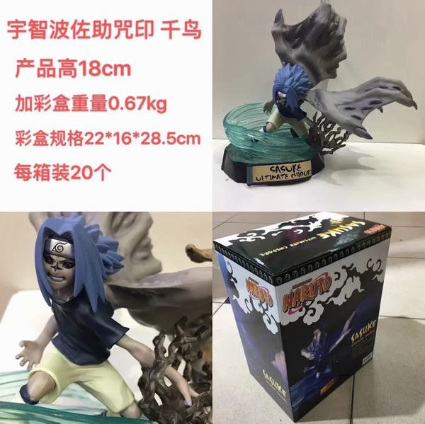 Ӱ Naruto ǲ ӡ ǧ ʥǸ ޶װְڼģ 18CM 0.67KG һ20