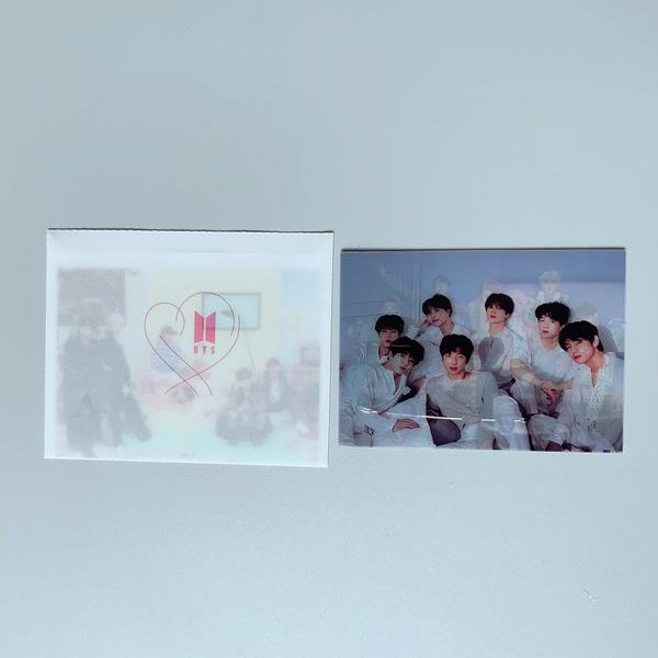 BTS ܱͬ д濨 д漯Ƭ 10X14CM 50G 5һ 5