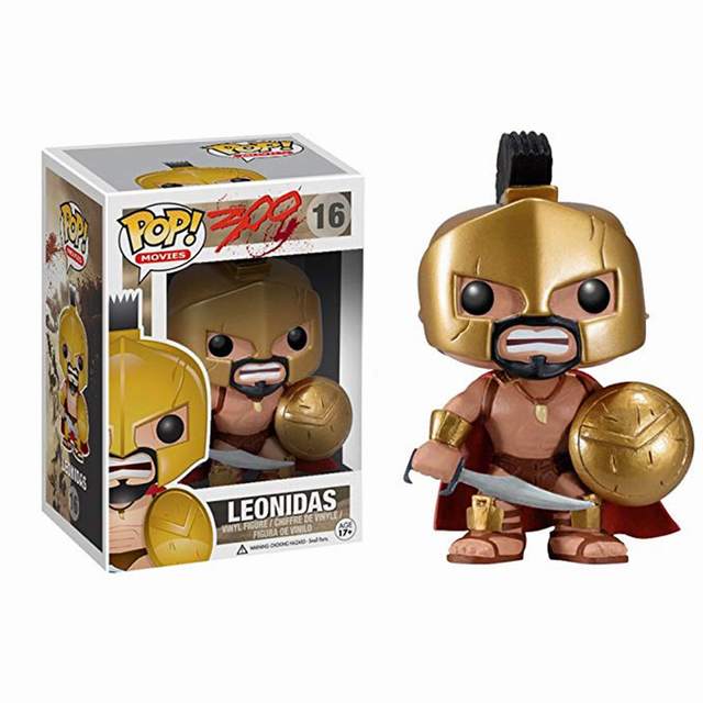 FUNKO POP16 ˹�ʹ�300��ʿ �а���� ��װ�ְ칫�аڼ�ģ�� Լ10CM