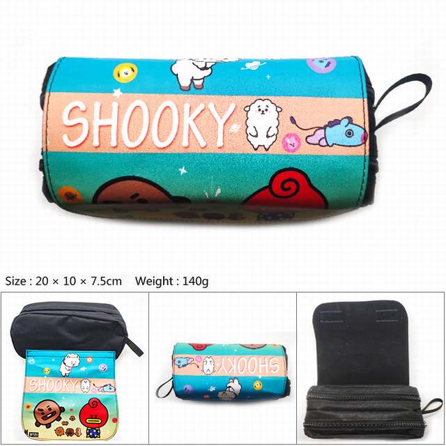 CG-005 BT21СԲԲSHOOKY ˫ѧʴľߴ 20X10X7.5CM 140G