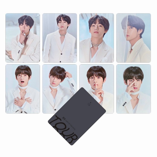 BTSź V ¿СƬTOURܱͬ 7X10CM Լ20G 8һ 10