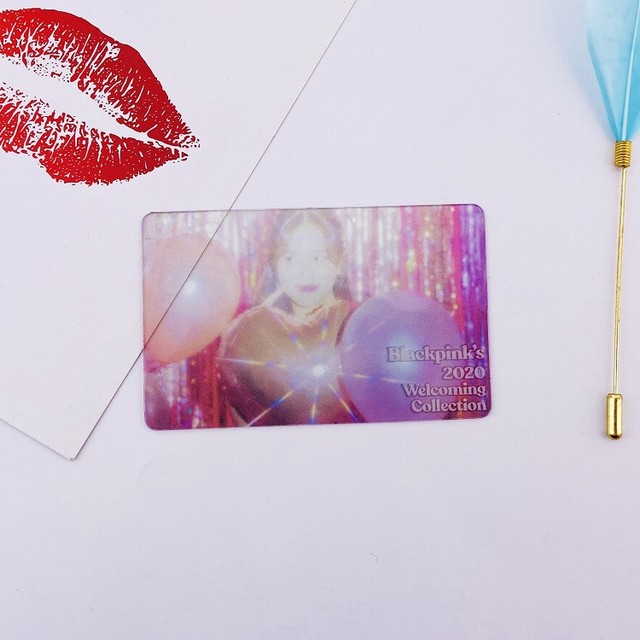 Blackpinkڷۺ Jisoo ɫ͸СƬƬ ݳٷܱͬ 5.4X8.6CM 4G 5