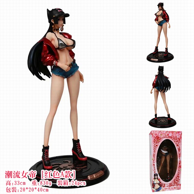 ������ ����Ů�� A�� ��ɫ ��װ�ְ�ڼ�ģ�� 33CM 830G �ʺгߴ磺20x20X40CM һ��24��