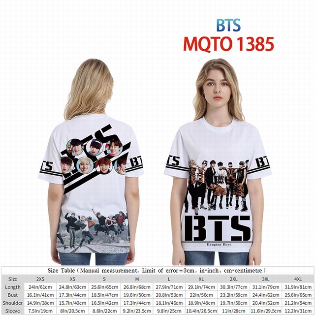 BTS MQTO 1385 ŷȫӡT-2XS-4XL9