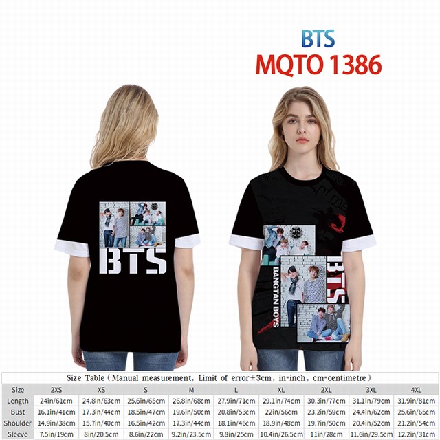 BTS MQTO 1386 ŷȫӡT-2XS-4XL9