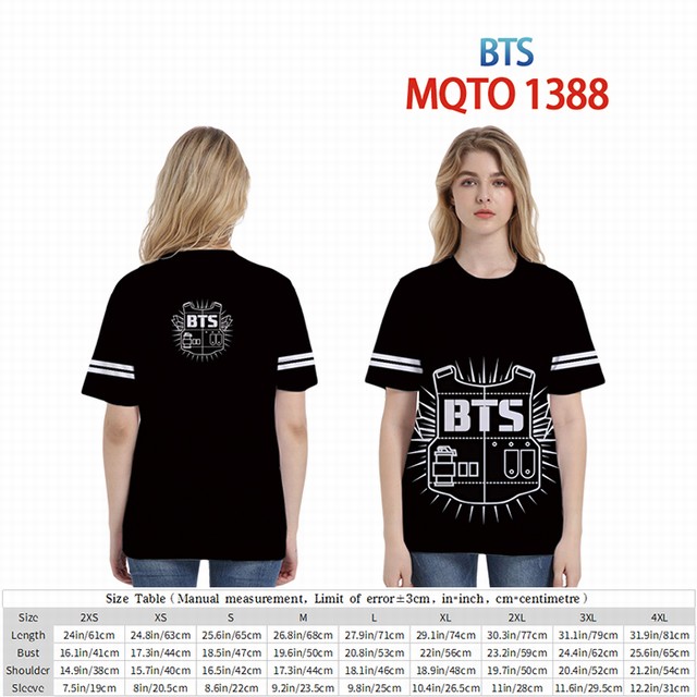 BTS MQTO 1388 ŷȫӡT-2XS-4XL9