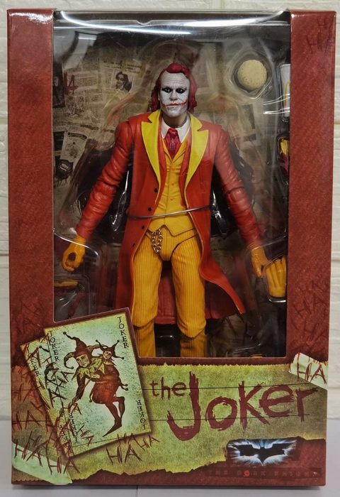 DC 小丑 JOKER 橙色小丑 关节超可动 全新盒装手办 高18cm DC 小丑 JOKER 橙色小丑 关节超可动 全新盒装手办 高18cm